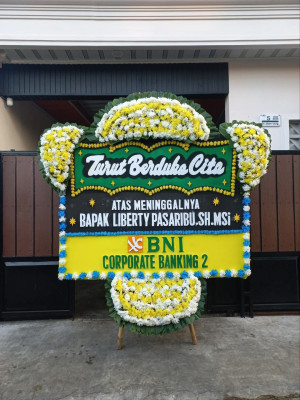 Papan Bunga Duka di Poasia