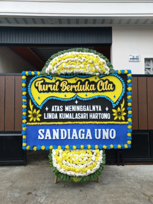 Papan Bunga Duka di Poasia