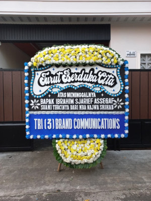 Papan Bunga Duka di Poasia